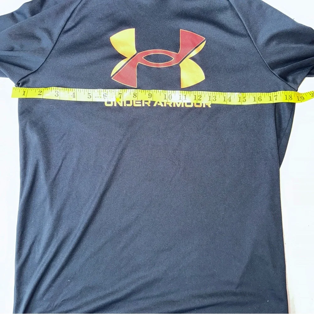 NWOT Youth XLarge Under Armour Pullover Hooded Athletic LS Shirt - Picture 4 of 5